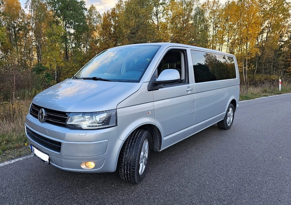 Volkswagen Caravelle cena 85750 przebieg: 143700, rok produkcji 2012 z Pilawa małe 79